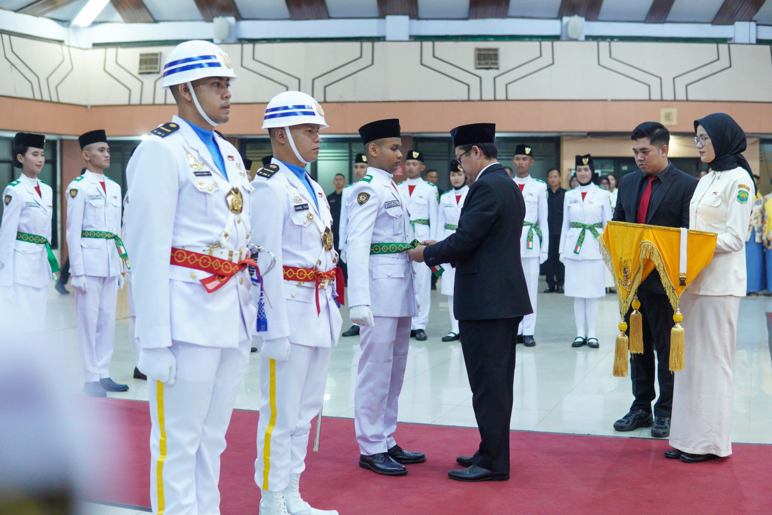 Wakil Bupati Subang Kukuhkan Paskibraka Subang 2026