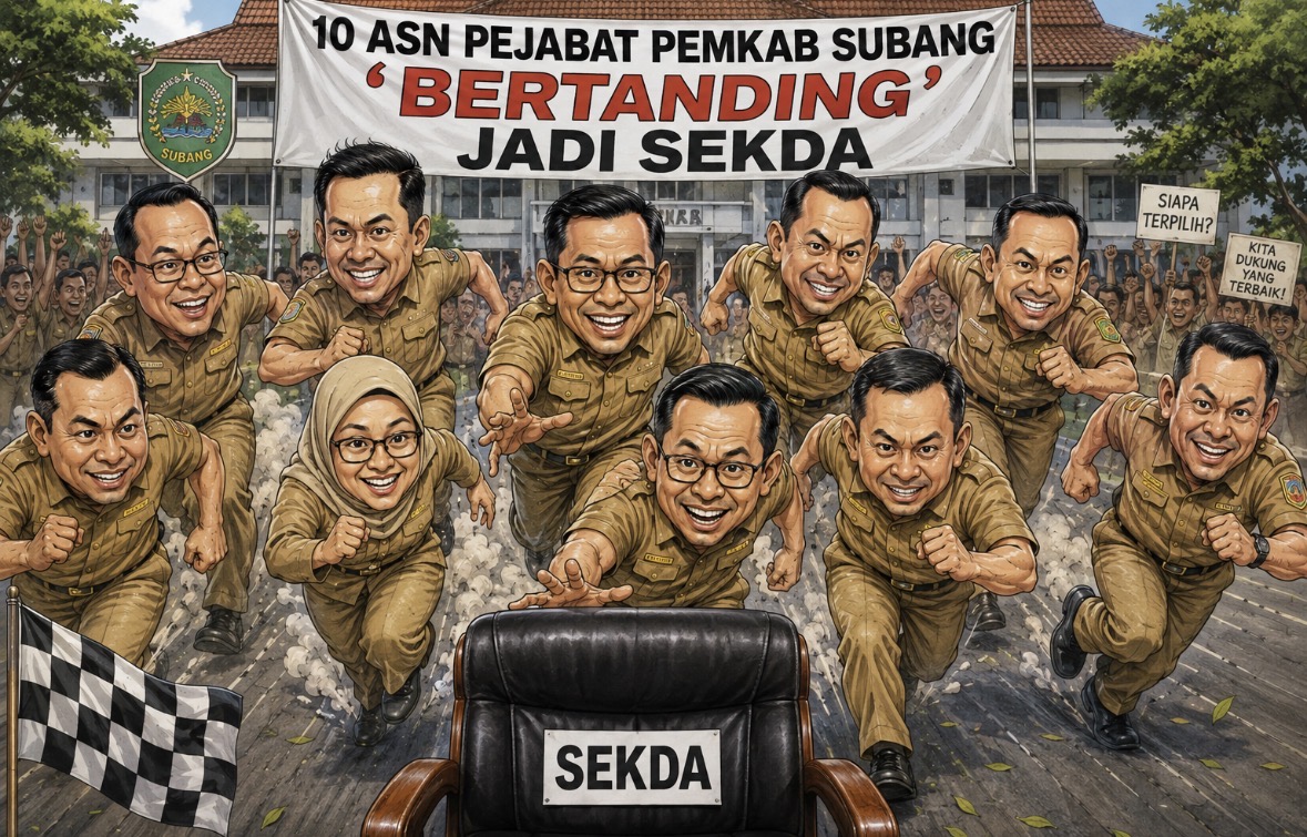 Pansel Umumkan Jadwal Dan Tahapan Sekeksi Dirubah !! 10 Pejabat Eselon 2 Pemkab Subang Resmi ‘Bertanding’ Memperebutkan  Jabatan Sekda. Ini Daftar Nama Namanya